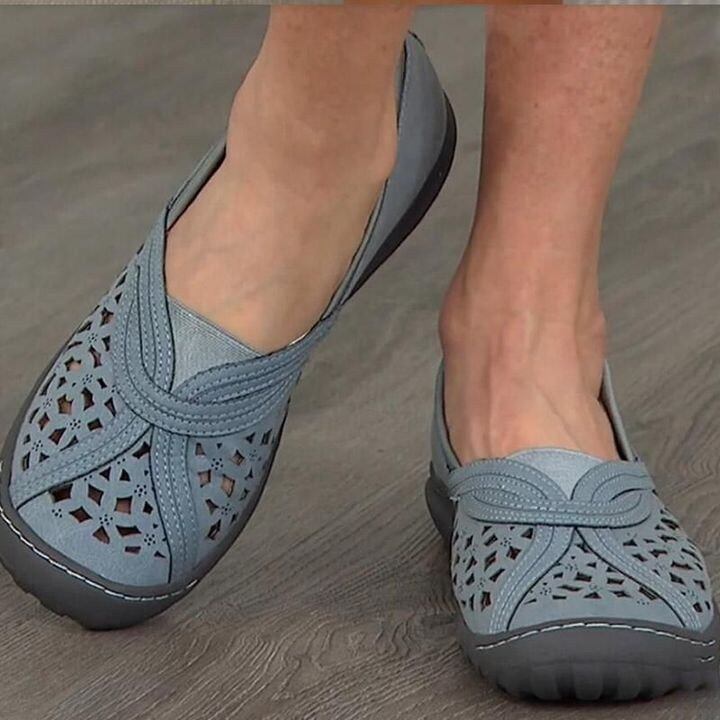 Women's Breathable Arch Support Walking Flats